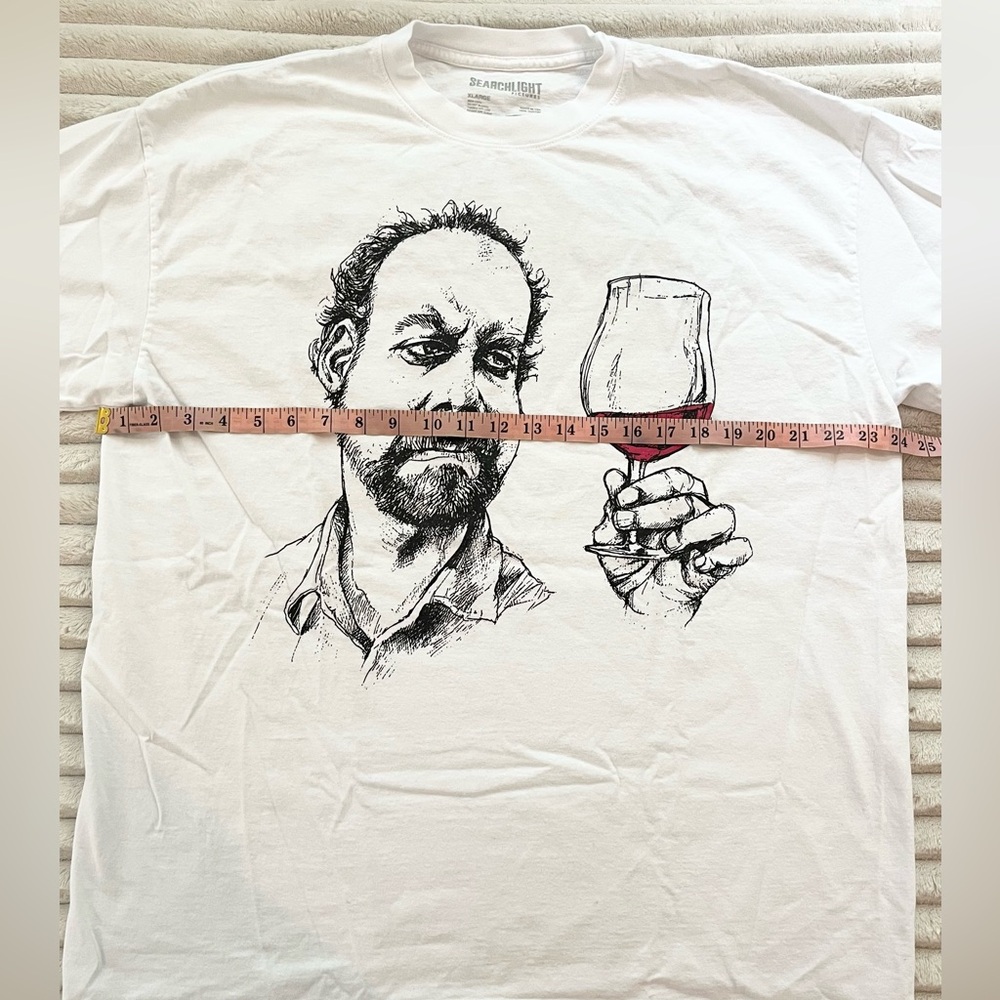 Sideways Exclusive Searchlight XL White Graphic T-Shirt - Picture 2 of 4